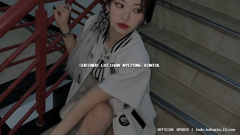 subindo latihan nyepong kontol