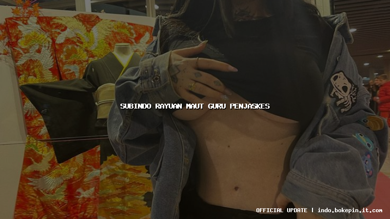 subindo rayuan maut guru penjaskes